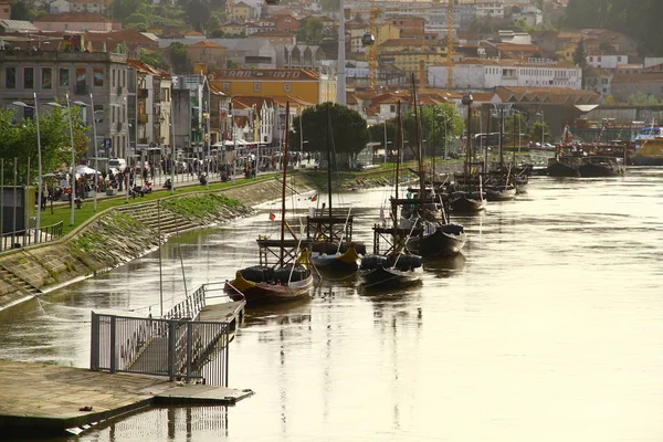 Fluss Douro Porto Portugal — Stockfoto