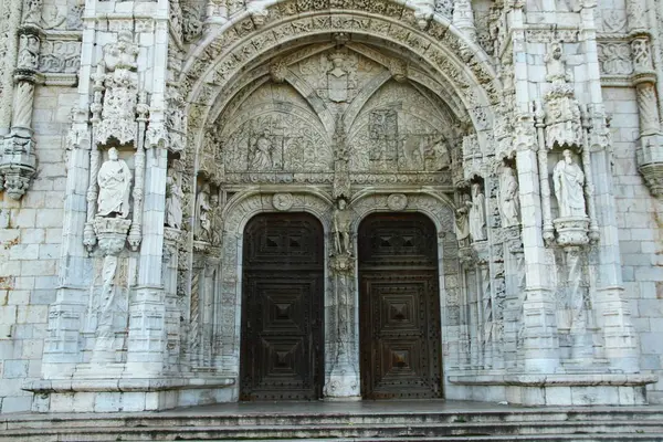 Monasterio Jerónimos Belem Lisboa Portugal — Foto de Stock