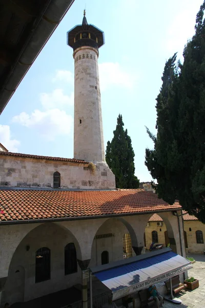 View Details Architecture Muslim Church Garden View Turkey — Stock Photo, Image