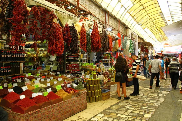 Antakya Turkey Липня 2018 Вид Узун Карсі Традиційного Старого Ринкового — стокове фото