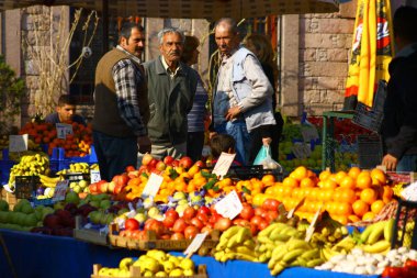  Türkiye 'deki yerel Çarşı manzarası
