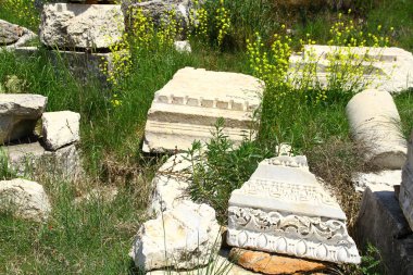 Sagalassos Antik Kenti, Burdur, Türkiye - 29 Nisan 2018. Sagalassos antik kenti, Burdur Türkiye.