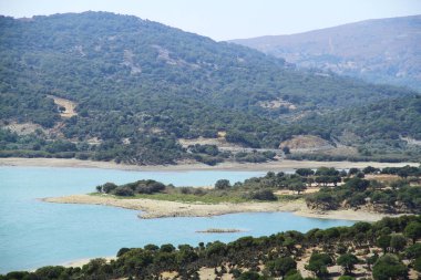 Gökçeada Sulama Barajı 'ndan bir manzara, Canakkale Türkiye