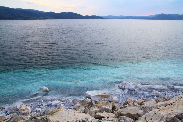 Blick Vom Lake Salda Einem Mittelgroßen Kratersee Südwesten Der Türkei — Stockfoto