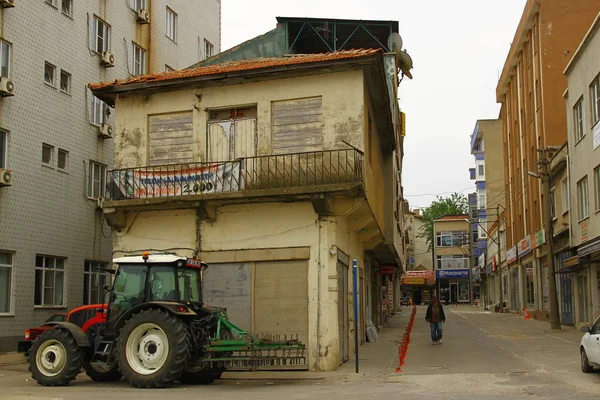 Vista Rua Cidade Velha Turquia — Fotografia de Stock