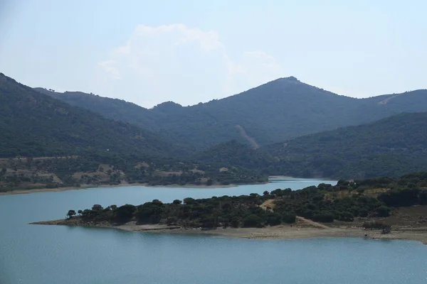 Θέα Από Φράγμα Gokceada Canakkale Turkey — Φωτογραφία Αρχείου