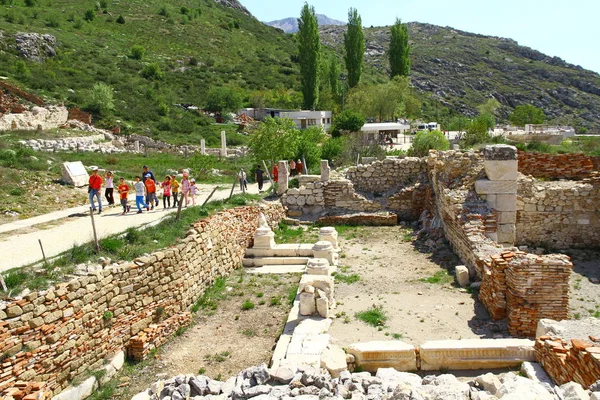 Sagalassos Ancient City Burdur Τουρκία Απριλίου 2018 Σαγαλάσσος Αρχαία Πόλη — Φωτογραφία Αρχείου
