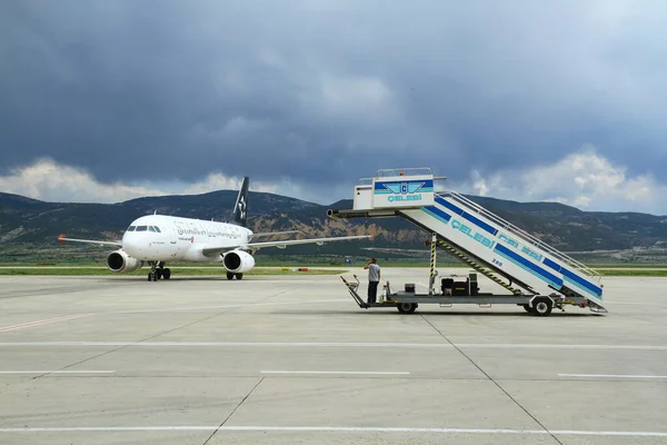 Isparta Turchia Maggio 2018 Aerei Aeroporto — Foto Stock