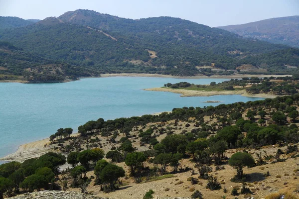 Gökçeada Sulama Barajı 'ndan bir manzara, Canakkale Türkiye