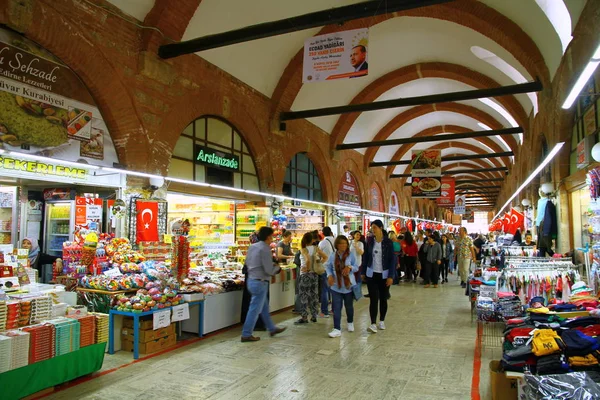 Edirne Turquia Maio 2018 Uma Vista Selimiye Arasta Bazar Onde — Fotografia de Stock