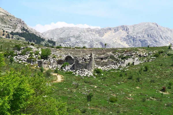 Sagalassos Ancient City Burdur Turkey Квітня 2018 Саґалассос Стародавньому Місті — стокове фото