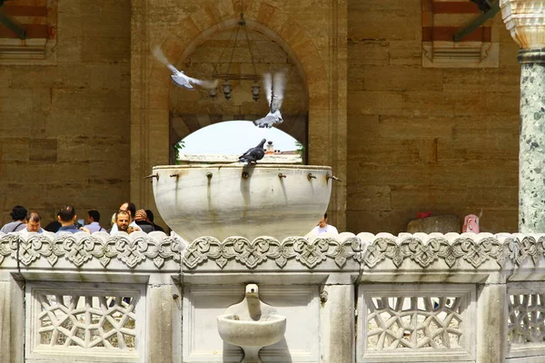 Vista Detalhes Arquitetura Igreja Muçulmana Turquia — Fotografia de Stock