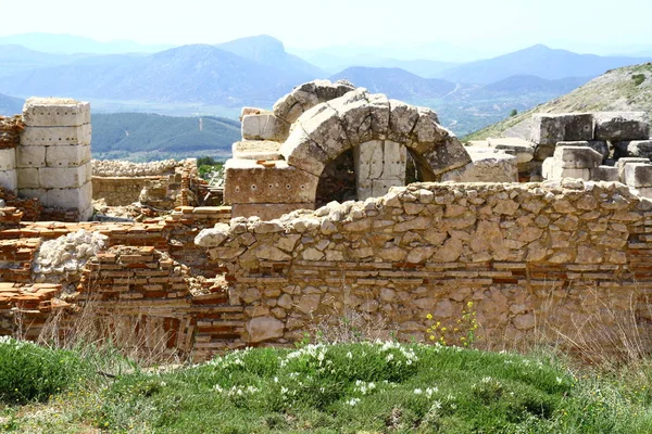 Sagalassos Ancient City Burdur Τουρκία Απριλίου 2018 Σαγαλάσσος Αρχαία Πόλη — Φωτογραφία Αρχείου