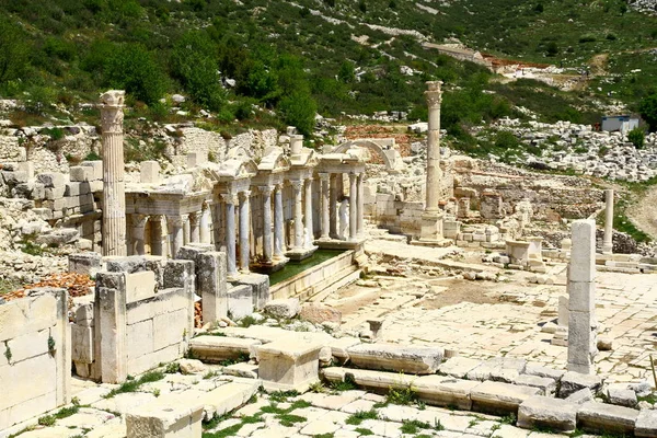 Sagalassos Ancient City Burdur Turquia Abril 2018 Sagalassos Cidade Antiga — Fotografia de Stock