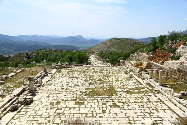 Sagalassos Ancient City Burdur Turquia Abril 2018 Sagalassos Cidade Antiga — Fotografia de Stock