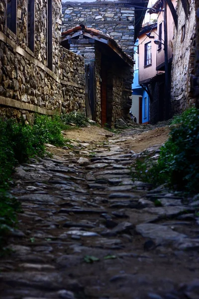 Вид Улицу Старого Города Турции — стоковое фото