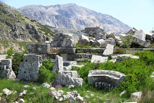 Sagalassos Ancient City Burdur Turquia Abril 2018 Sagalassos Cidade Antiga — Fotografia de Stock