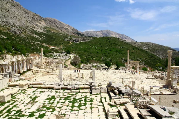 Sagalassos Ancient City Burdur Τουρκία Απριλίου 2018 Σαγαλάσσος Αρχαία Πόλη — Φωτογραφία Αρχείου