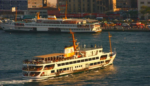 View Docked Ships Port City Turkey — Foto Stock