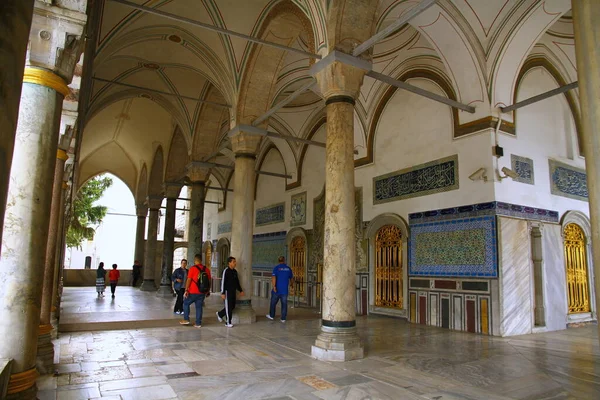 Sultanahmet Stanbul Türkiye Mayıs 2017 Topkapı Sarayı Nın Manzarası — Stok fotoğraf