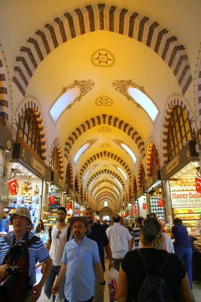 Eminun Istanbul Turquía Junio 2018 Una Vista Desde Bazar Las — Foto de Stock