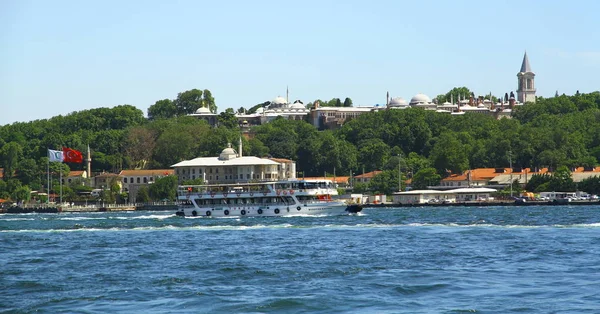 Θέα Στο Παράκτιο Τμήμα Της Πόλης Τουρκία — Φωτογραφία Αρχείου