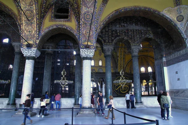 Haghia Sophia Museu Sultanahmet Istanbul Turquia Maio 2017 Santa Sofia — Fotografia de Stock