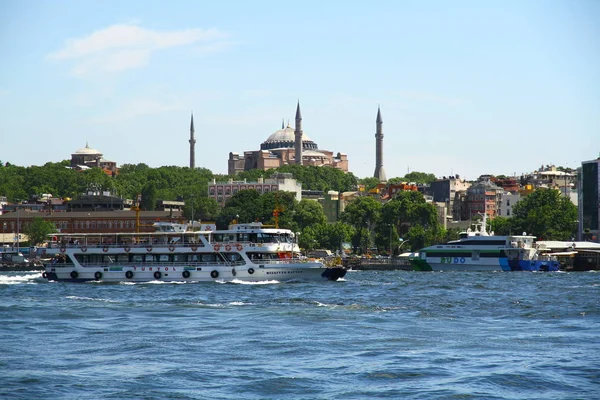 Uitzicht Het Kustgedeelte Van Stad Turkije — Stockfoto
