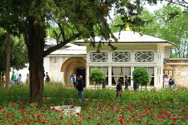 Sultanahmet Istanbul Turquia Maio 2017 Uma Vista Palácio Topkapi — Fotografia de Stock