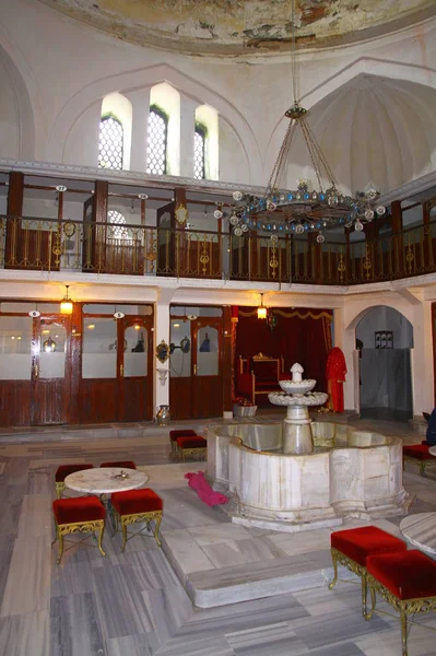 Istanbul Turkey November 2017 Interior View Cagaloglu Traditional Turkish Bath — Stock Photo, Image