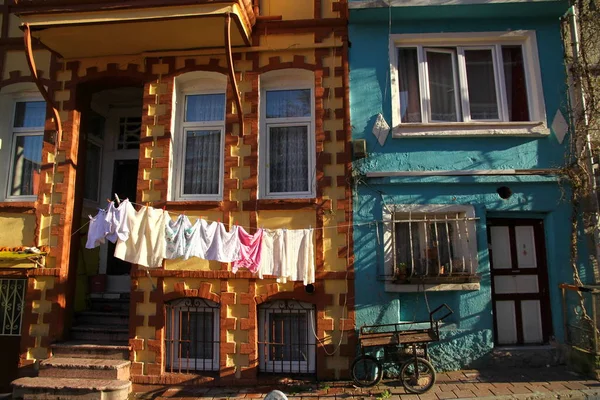 Balat Istanbul Turkey Janeiro 2013 Uma Vista Das Ruas Balat — Fotografia de Stock