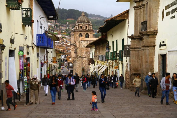 Catedral Del Cusco Plaza Armas Cusco Perú Marzo 2019 Hermosa — Foto de Stock