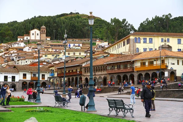 Cusco Peru Marca 2019 Piękne Miasto Cusco — Zdjęcie stockowe