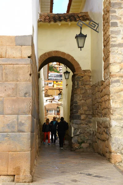 Cusco Peru Marzo 2019 Cusco Una Hermosa Ciudad Con Arquitectura — Foto de Stock