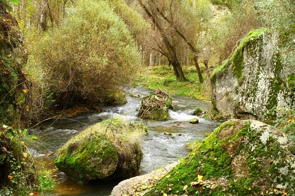 Vacker Utsikt Över Melendiz Floden Från Ihlara Valley Kappadokien Turkiet — Stockfoto