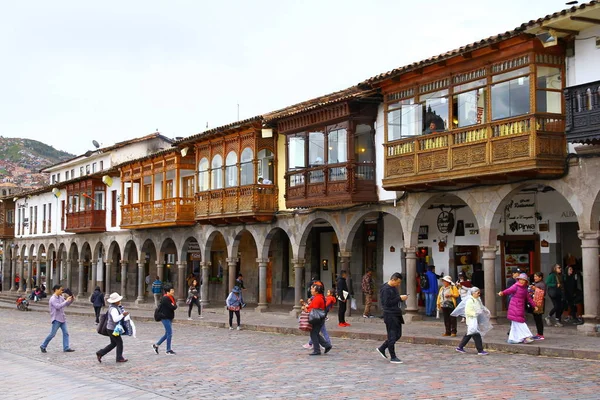 Cusco Peru Marzo 2019 Cusco Una Hermosa Ciudad Con Arquitectura — Foto de Stock