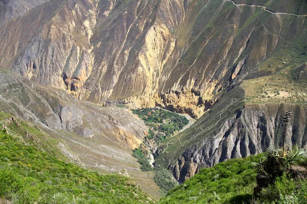 Cañón Del Colca Cañón Fluvial Perú — Foto de Stock