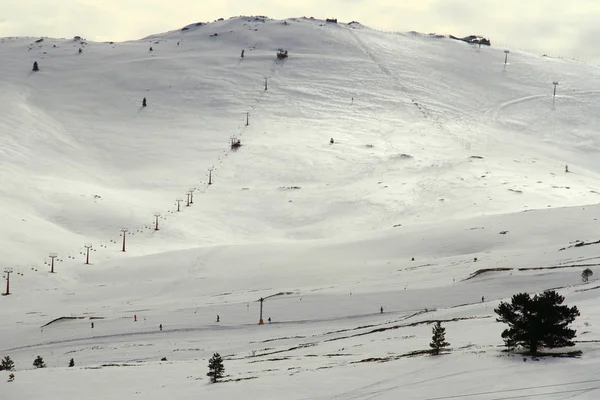 Blick Vom Skizentrum Den Bergen Bursa — Stockfoto