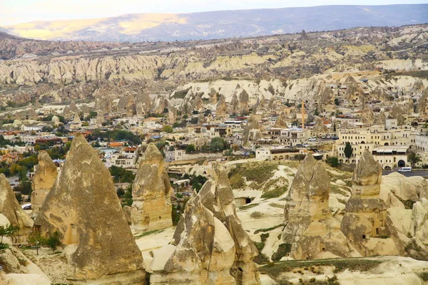 Вид Місто Горем Каппадокії Туреччина — стокове фото