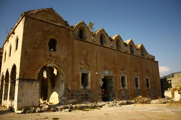 Vista Del Antiguo Edificio Abandonado Turquía — Foto de Stock
