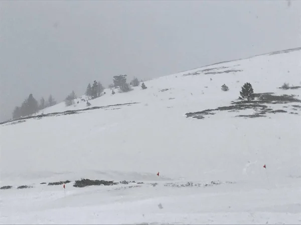 Vacker Utsikt Över Bergen Toppar Natten Peru — Stockfoto