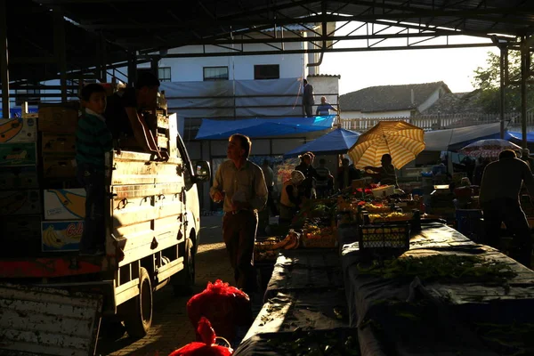 Tarakli Sakarya Turkey Eylül 2012 Akşamları Yerel Marketten Bir Manzara — Stok fotoğraf