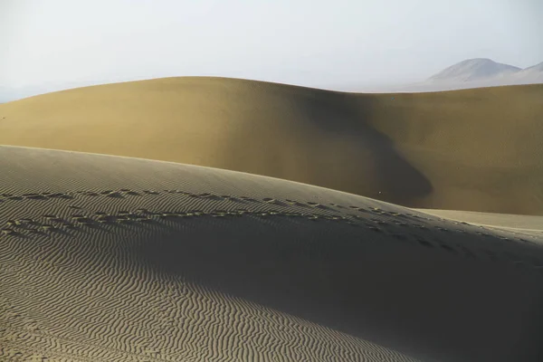 Dunas Arena Alrededor Del Oasis Huacachina Perú — Foto de Stock