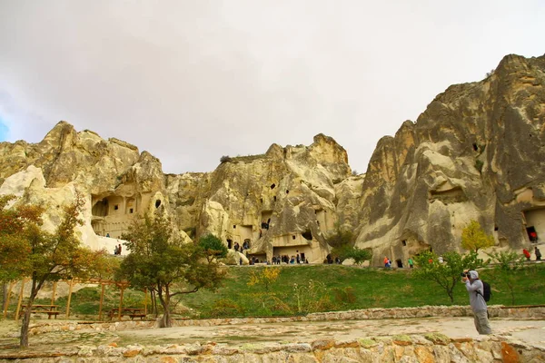 Goreme Open Air Museum Cappadocia Turkey October 2014 View Goreme — Stock Photo, Image