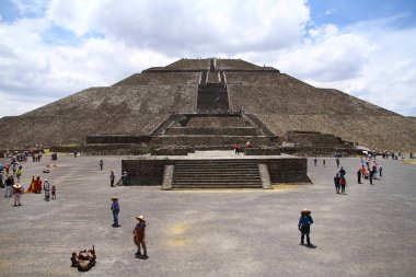Teotihuacan Arkeolojik Kompleksi, Meksika Eyaleti, 31 Mayıs 2019. Teotihuacan tarihi şehri, Meksika, Kuzey Amerika. Unesco Dünya Mirası Bölgesi