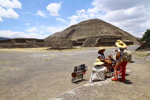 Complejo Arqueológico Teotihuacano Estado México México Mayo 2019 Teotihuacán Antigua — Foto de Stock