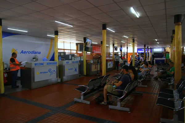 Nazca Peru Aprile 2019 Una Vista Interna Dell Aeroporto Regionale — Foto Stock