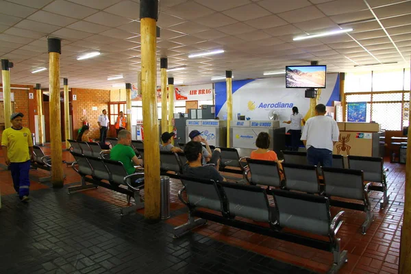 Nazca Peru Abril 2019 Uma Vista Interior Aeroporto Regional Nazca — Fotografia de Stock