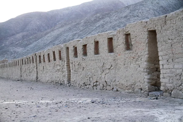 Uma Vista Tambo Colorado Que Complexo Adobe Bem Preservado Construído — Fotografia de Stock