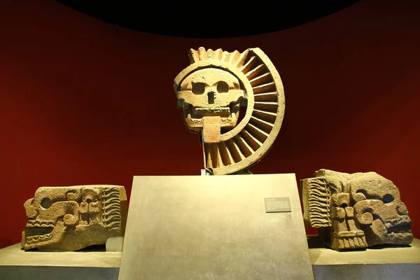 Museu Nacional Antrópologia Cidade México México Maio 2019 Uma Vista — Fotografia de Stock